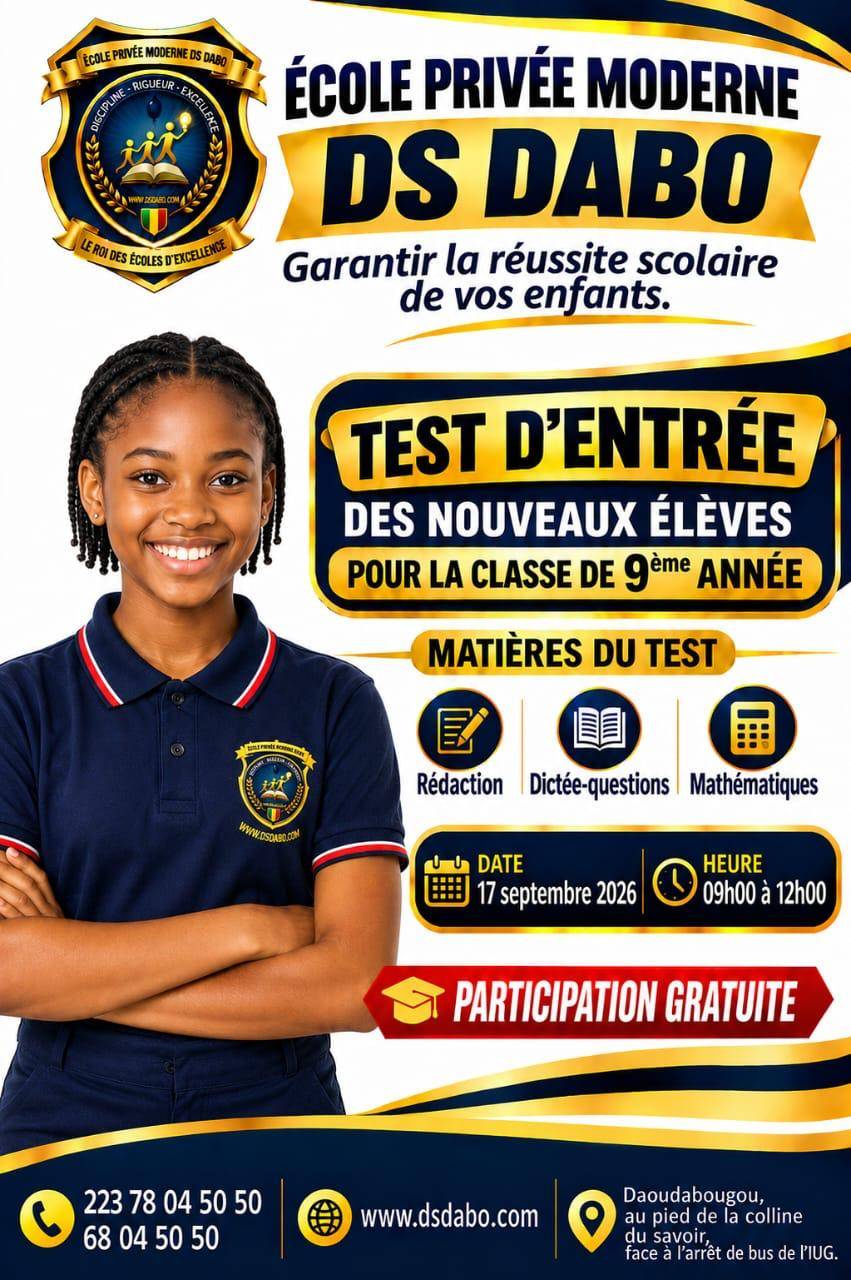 Vie scolaire DS DABO - Événement 8